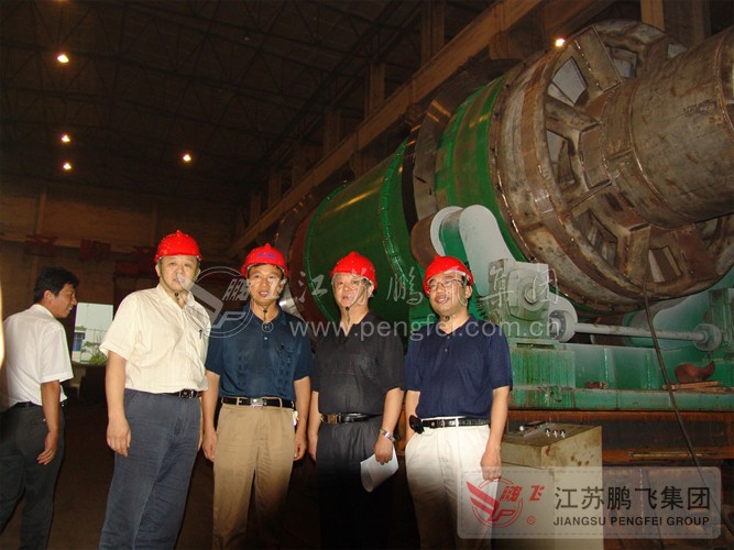 Chairman Wang Jia'an accompanies leaders of China Petroleum Exploration and Design Institute